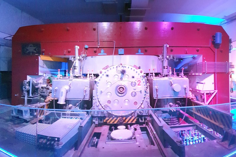 The 600 MeV Synchrocyclotron particle accelerator at CERN