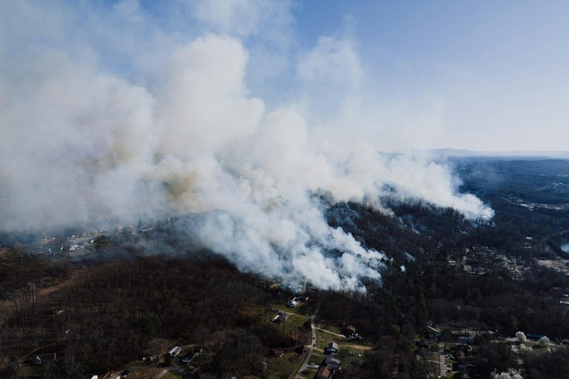 Dozens of Homes Destroyed as Wildfires Sweep Georgia and Florida