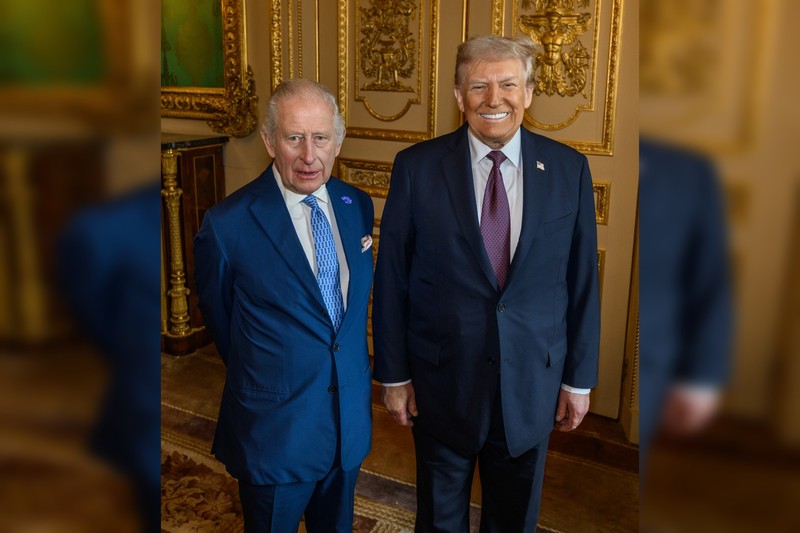 King Charles Sits Down With Trump. The Falklands Come Up.