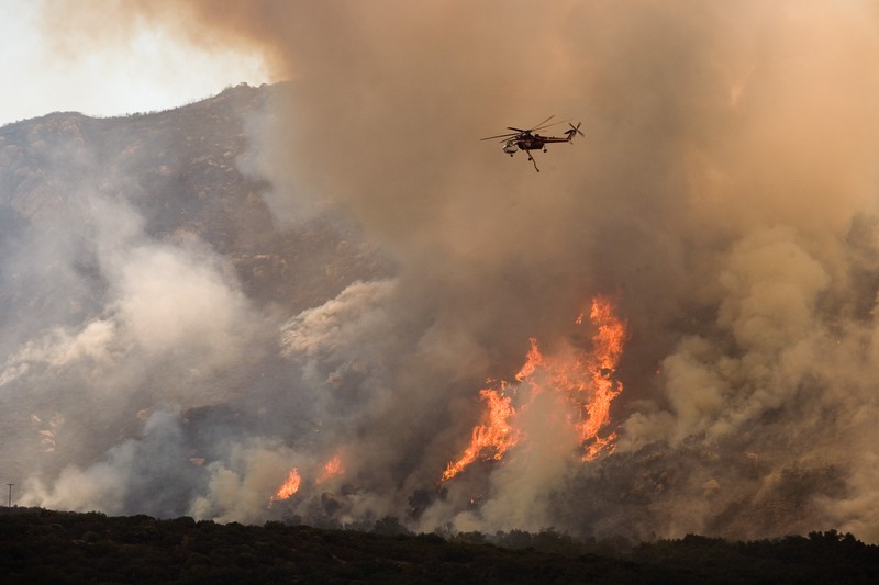 17,000 Ordered to Flee as Wildfire Threatens Southern California Homes — in May